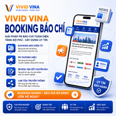 DỊCH VỤ BOOKING BÁO CHÍ